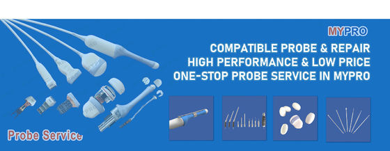 Sonde convesse di tipo ultrasuono compatibile per l'esame medico di esaminazione